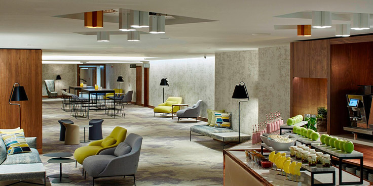 Lindbergh Suite - Breakout Area, London Heathrow Marriott Hotel